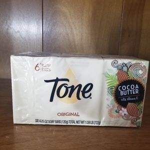 Tone bar soap